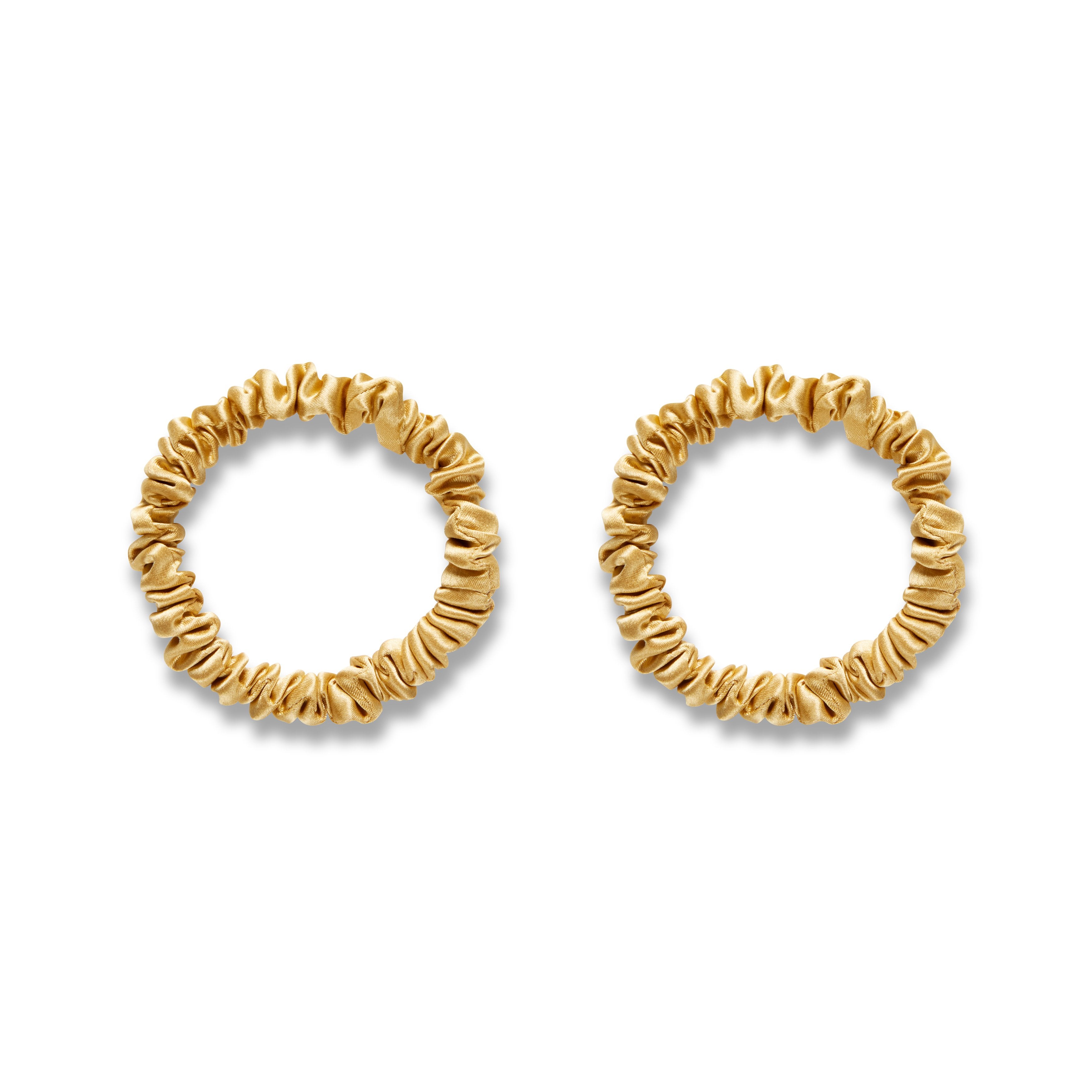 Thin Silk Scrunchies