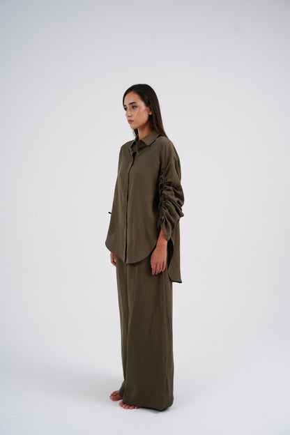 Lunelle Olive Green Shirt