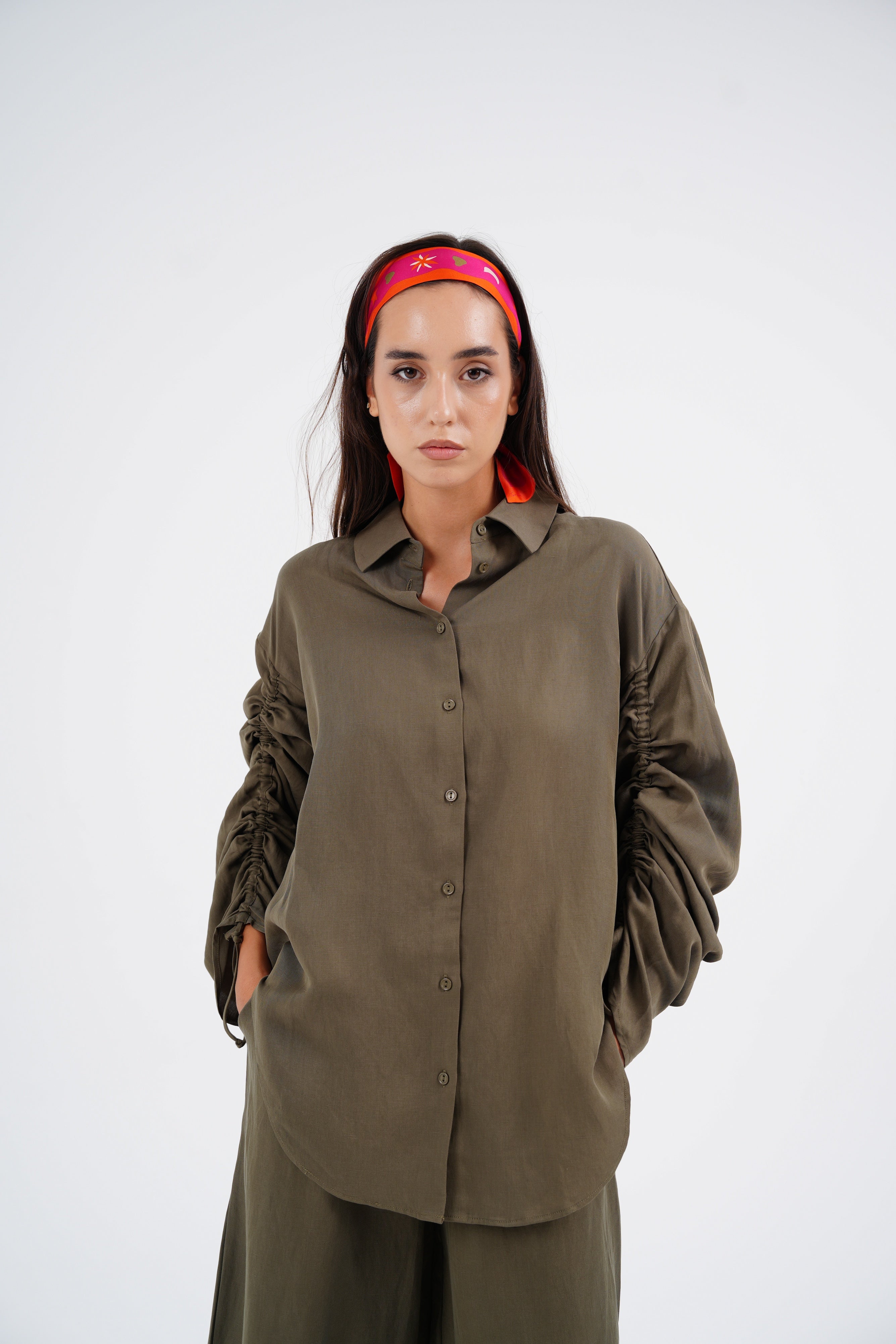 Lunelle Olive Green Shirt