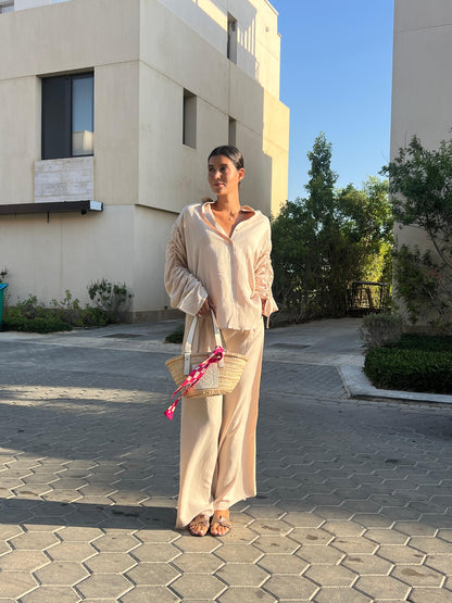 Luenelle Beige Pants