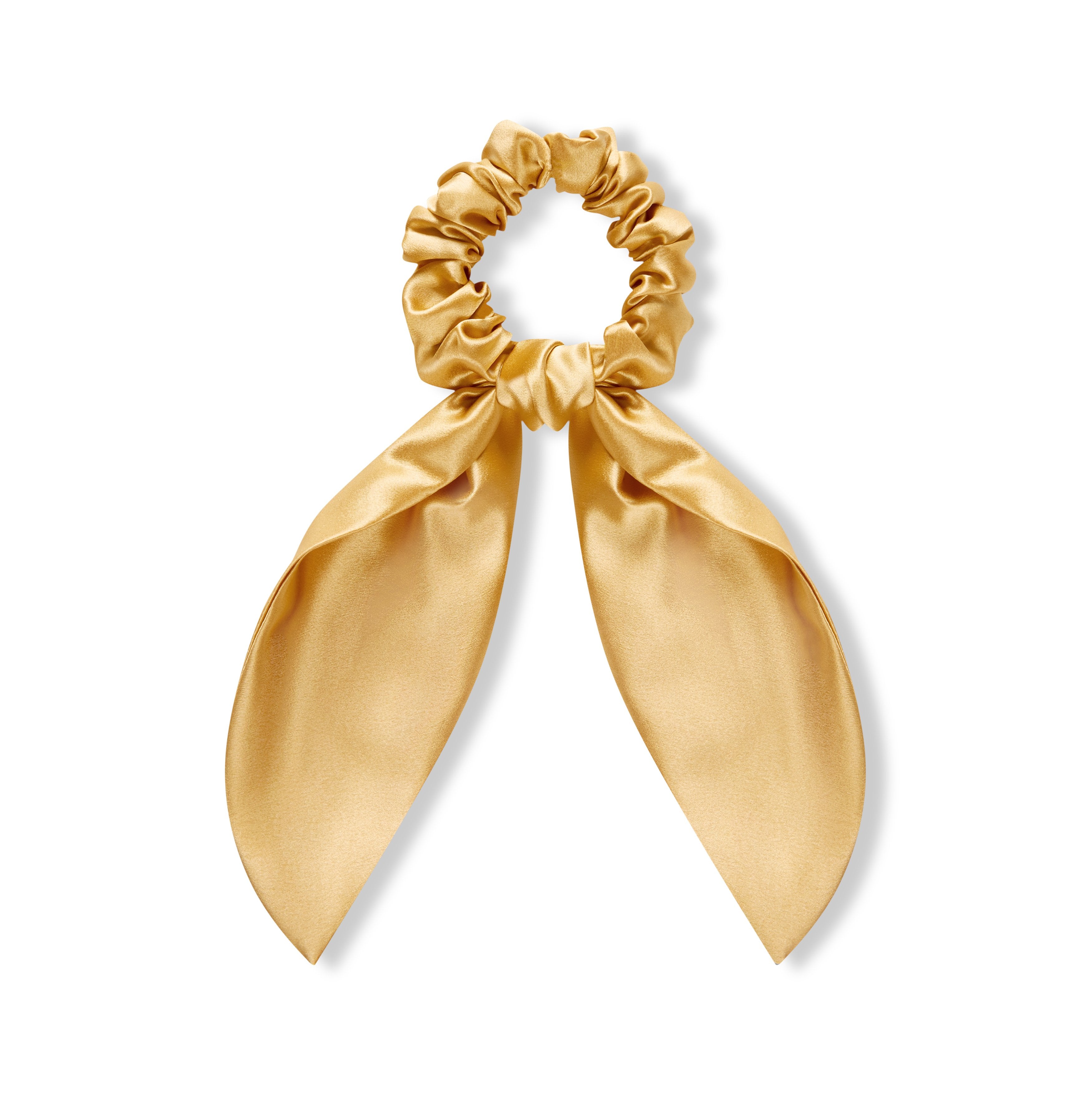 Bunny Ear Silk Scrunchie