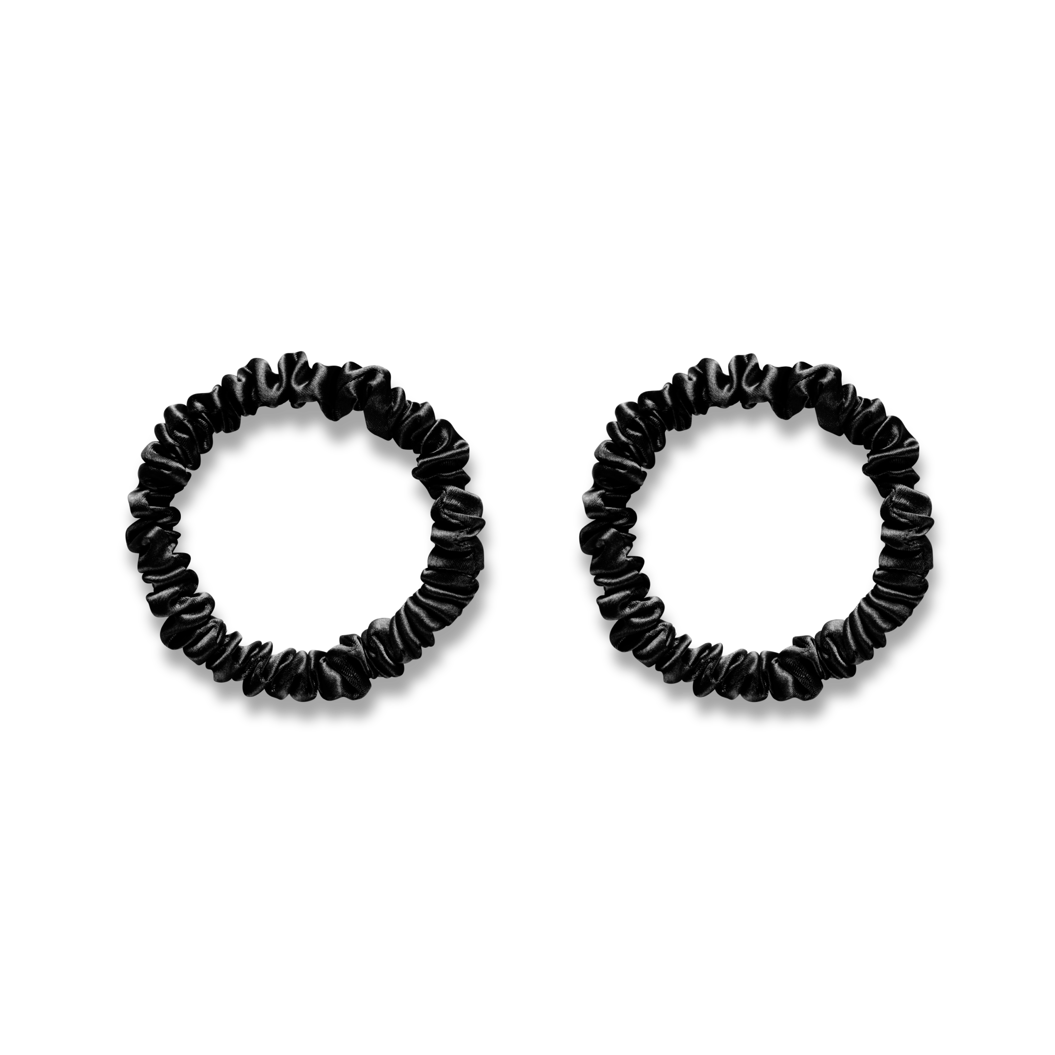 Thin Silk Scrunchies