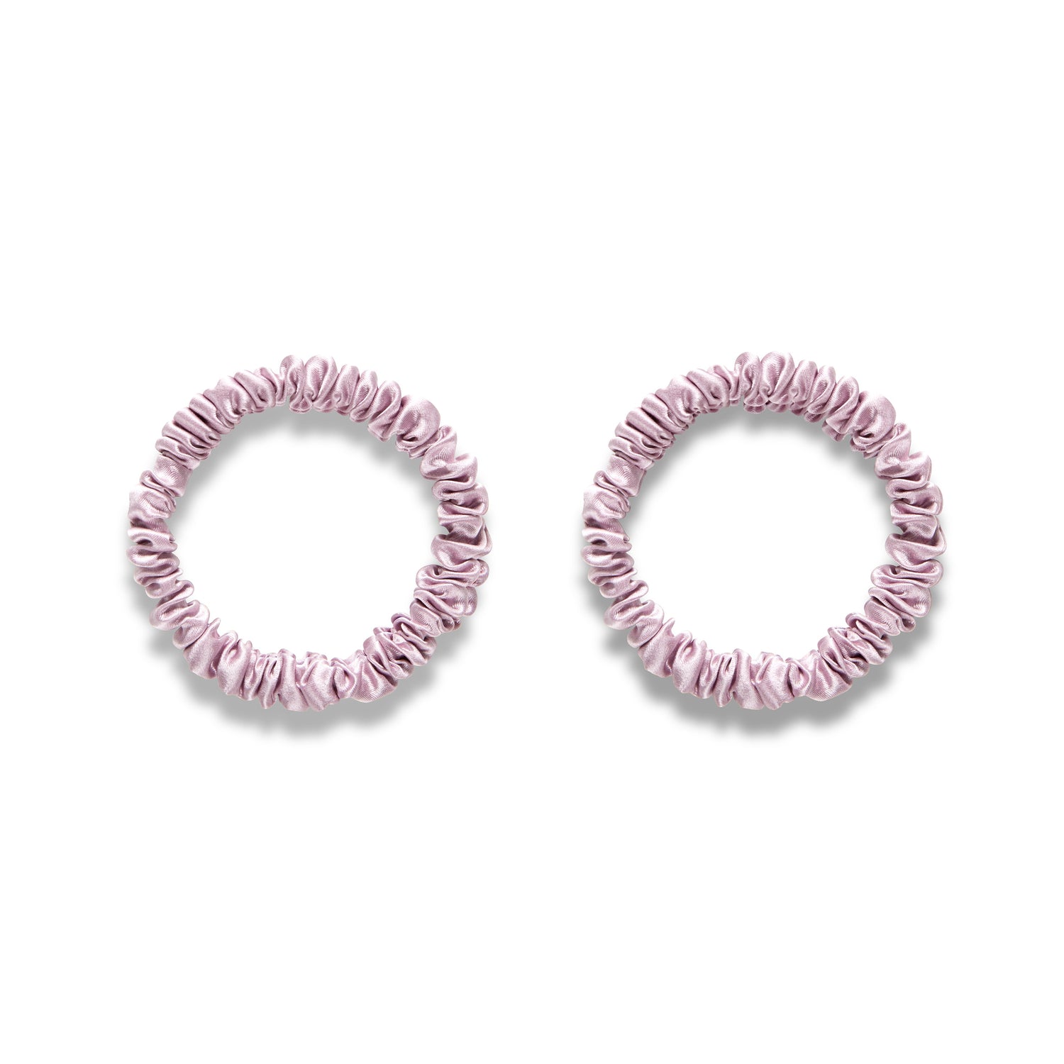 Thin Silk Scrunchies