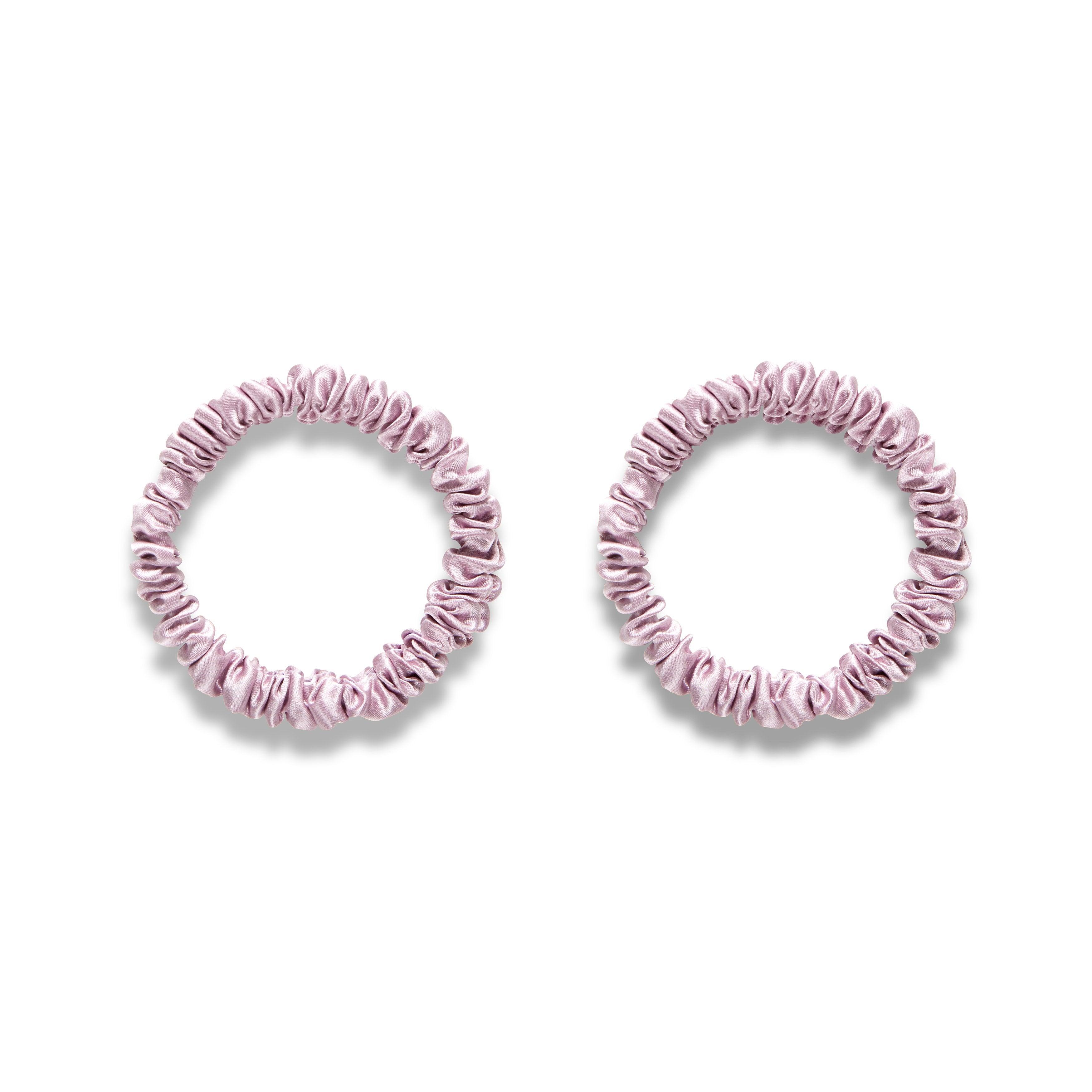 Thin Silk Scrunchies